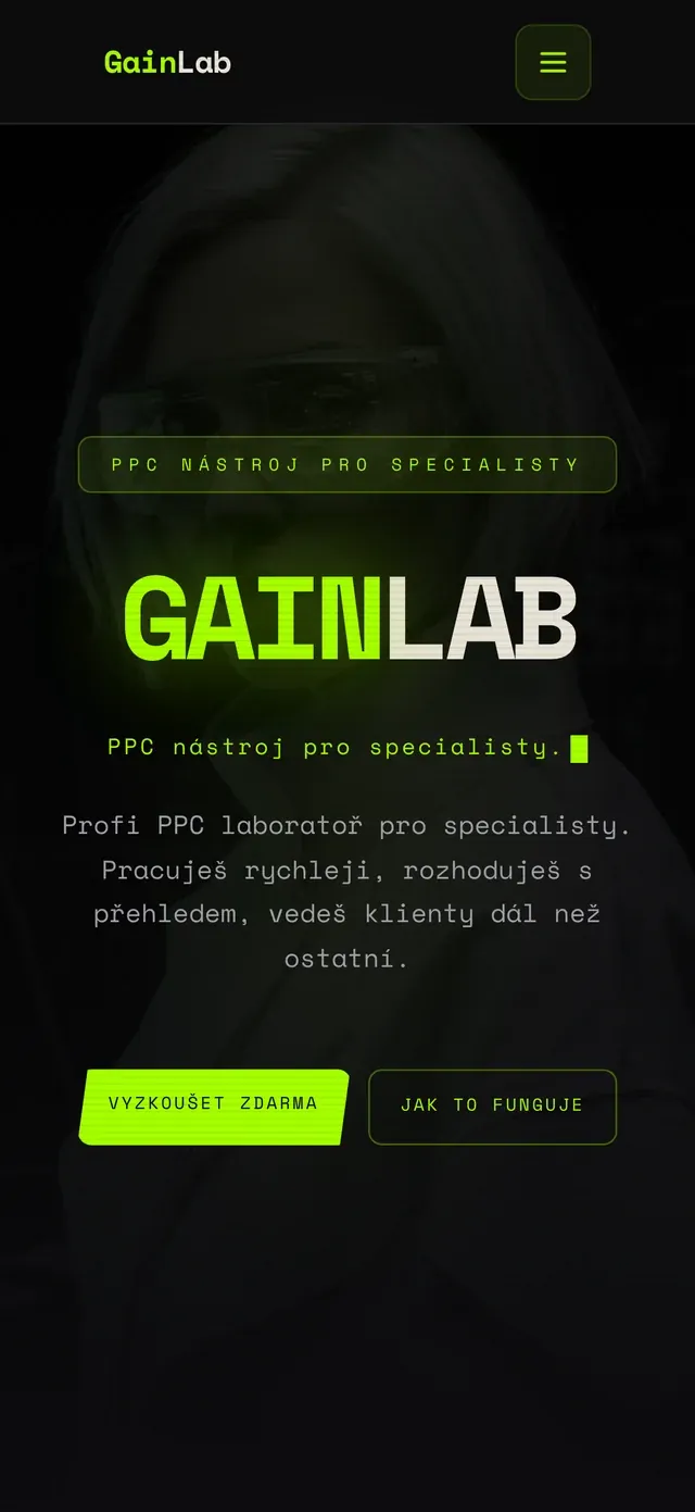 Gainlab v telefonu